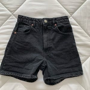 Zara high waist long shorts. size 2.